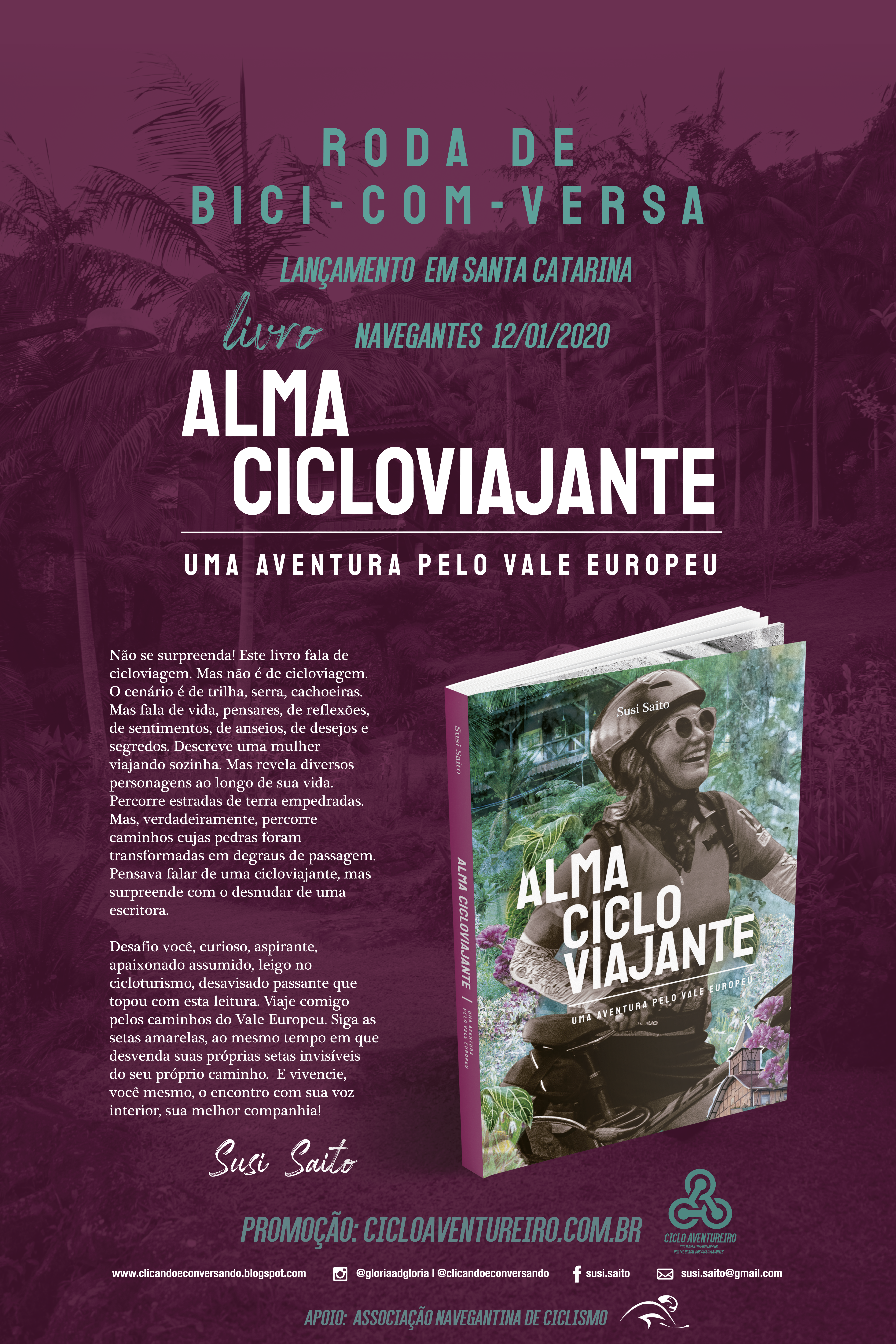 alma cicloviajante Livro navegantes