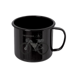 Arte oficial canecas a im bikepacking Oficial Preta